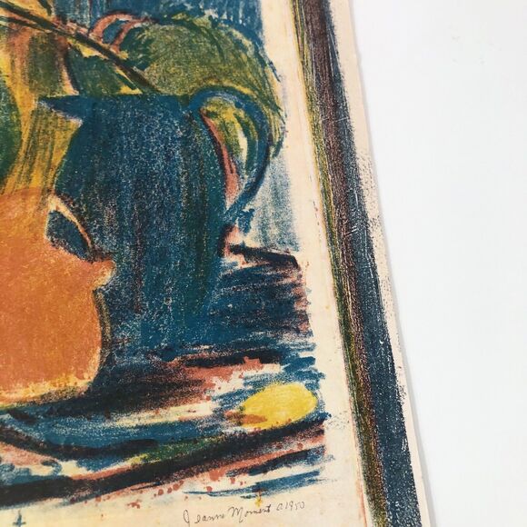 Jeanne Moment Art Print Reed College Oregon Still Life 1950 - Picture 4 of 15